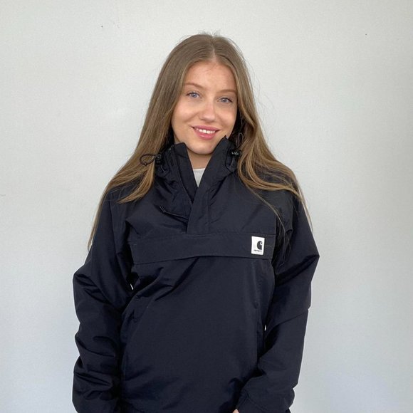 Carhartt WiP Nimbus Pullover Jacket Black Small. - Picture 3 of 4